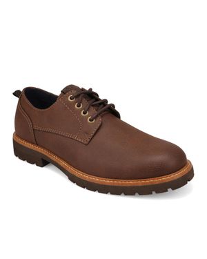 Jarman Winslow Rugged Casual Lace Up Oxford Shoe - Brown