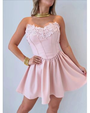 Privy Rose Dress - Pink