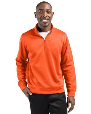 Clique Lift Eco Performance Half Zip Pullover - Orange
