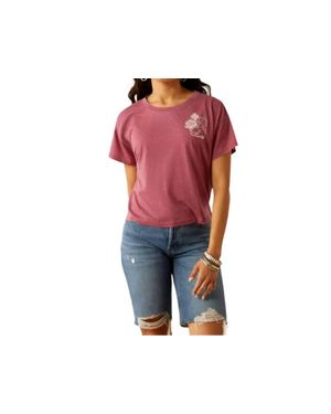 Ariat Always Ramblin' Heritage Tee - Red