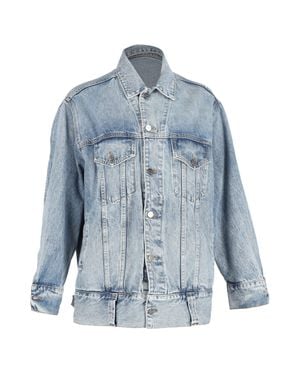 KHAITE Grizzo Denim Jacket - Blue