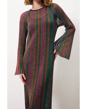 FRNCH Lova Midi Dress - Black