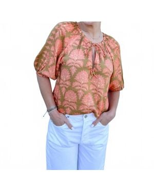Omika Isla Blouse - Blue