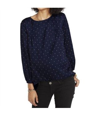 HATCH Delfina Long Sleeve Top - Blue