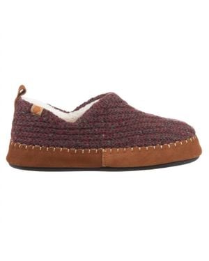 Acorn Camden Recycled Bootie Slipper - Red