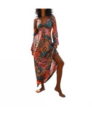 Billabong Last Call Maxi Dress - Brown