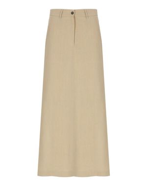 Antonelli Viscose Skirt - Natural