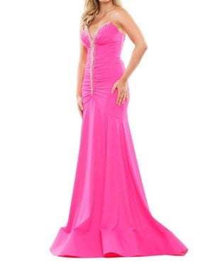 Colors Dress Floor-Length Prom Dress - Pink