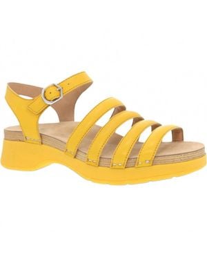 Dansko Roxie Sandal - Yellow