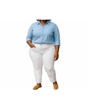 J.Crew Curvy High Rise Skinny Jean - Blue
