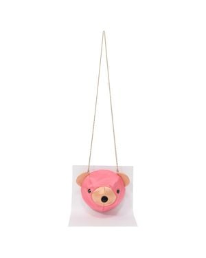 Charlotte Olympia Teddy Bear Crossbody Bag - Pink