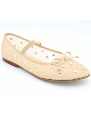 Jeffrey Campbell Releve Mary Jane Ballet Flat - White