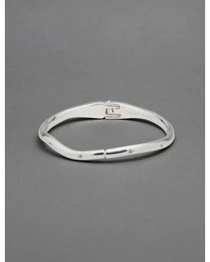 Lucky Brand Star Bangle Bracelet - Gray