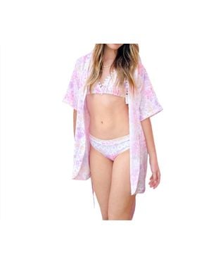 Dalai Beachwear Water Color Bikini - Pink
