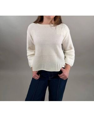 Liv by Habitat Textured Block Sweater - Gray