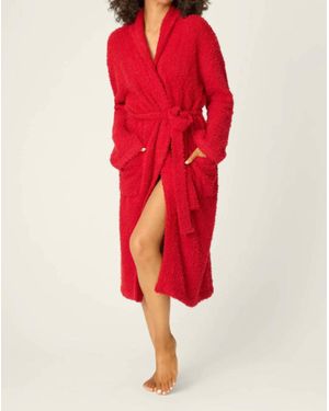Pj Salvage Bundle Up Robe - Red