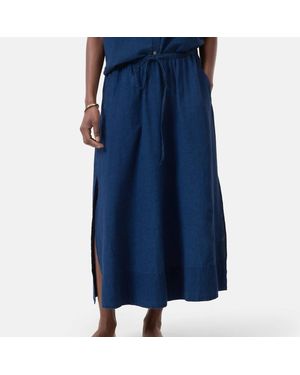 Closed Midi Skirt - Blue