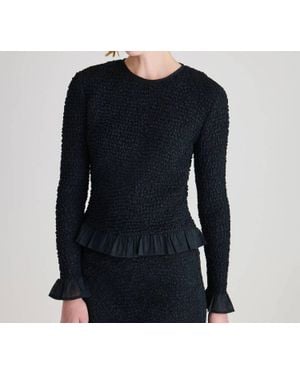 Merlette Verdure Top - Black