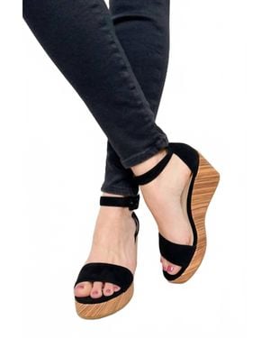 Pelle Moda Witten Sandal - Blue