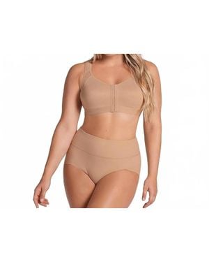 Leonisa Functional Unlined Wireless Posture Corrector Bra - Black