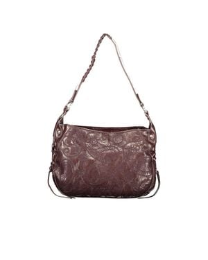 Desigual Polyurethane Bag - Purple