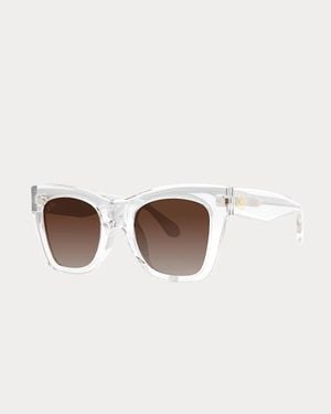 Lilly Pulitzer Tropic Isle Sunglasses - Brown