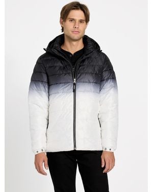 Guess Harrison Ombre Puffer Jacket - White