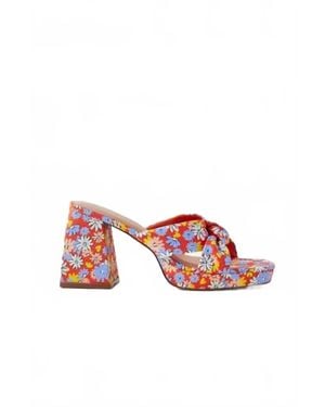 Matisse Esme Platform Sandals - Red