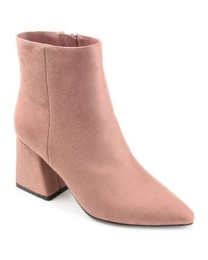 Journee Collection Collection Tru Comfort Foam Mylow Bootie - Pink