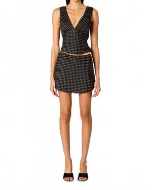 Nia Celia Sleeveless Top - Black