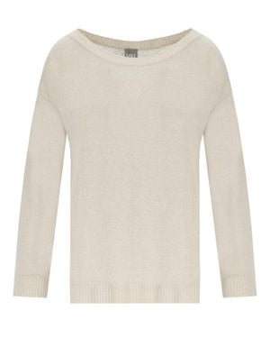Max Mara Dandy Crewneck Sweater - White