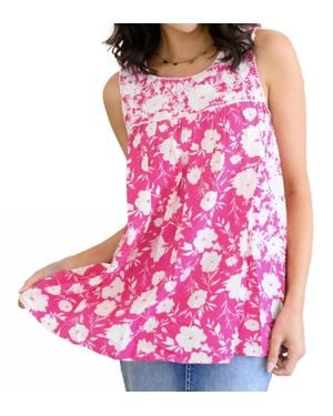 Savanna Jane Silly Love Songs Sleeveless Top - Pink