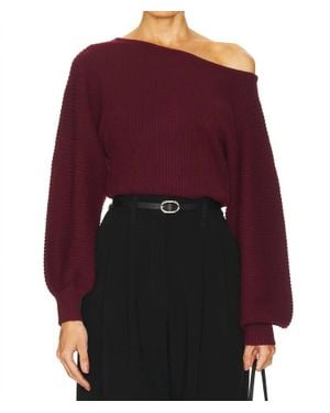 L'academie Marianna Indre Sweater - Red