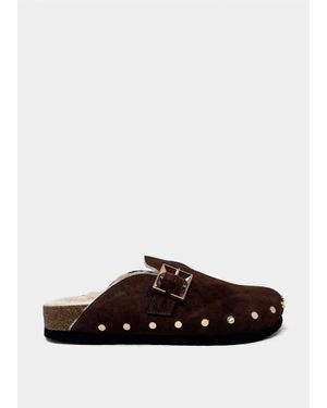 Shu Shop Tori Slip-On Mules - White