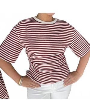 MON RENN Aura Tee - Red
