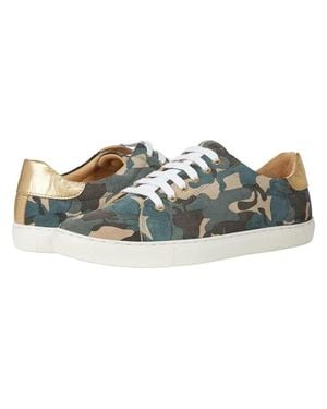Jack Rogers Rory Sneakers Camo Suede Casual Shoes Jobb1135 - Blue
