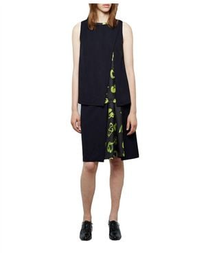 3.1 Phillip Lim Cutaway Wool Tank Top - Black