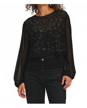 Velvet By Graham & Spencer Marlowe Top - Black