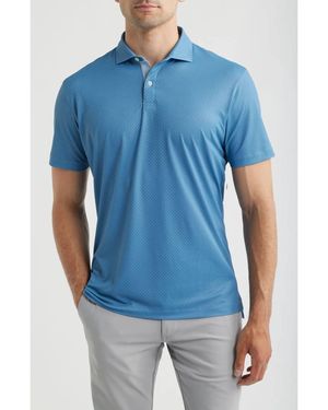 Johnnie-o Performance Jersey Polo - Blue