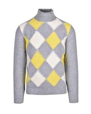 Kangra Mock Neck Sweater - Gray
