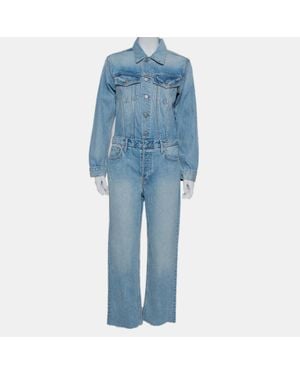 GRLFRND Denim Sloane Jumpsuit - Blue