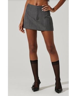 Astr Doria Mini Skirt - Black