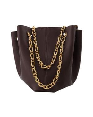 Nanushka The Gather Bucket Bag - Black