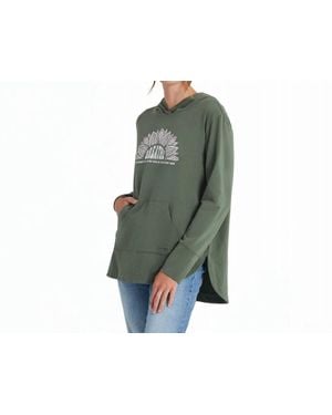 Life Is Good. Graphic Breathe Hoodie - Green
