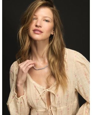 Lucky Brand Circle Chain Necklace - Natural