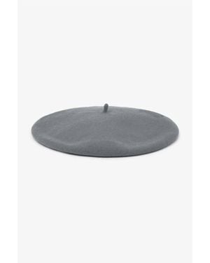 Rita Row Wool Beret - Gray