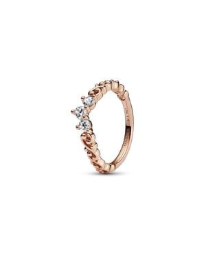 PANDORA Regal Swirl Tiara Ring - Metallic