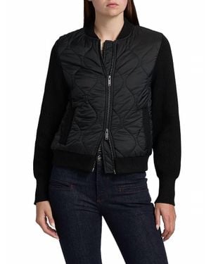 Ramy Brook Miranda Combo Puffer Jacket - Black