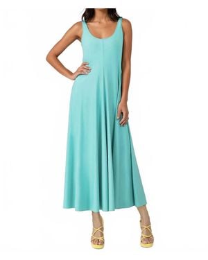 INDIES Lara Maxi Tank Dress - Blue