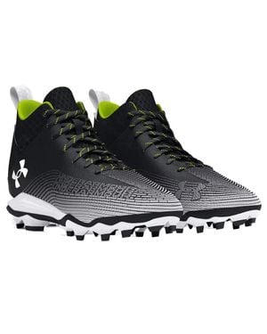 Under Armour Hammer 2 Mc 3027306-001 Lace-Up Football Cleats Zap631 - Black